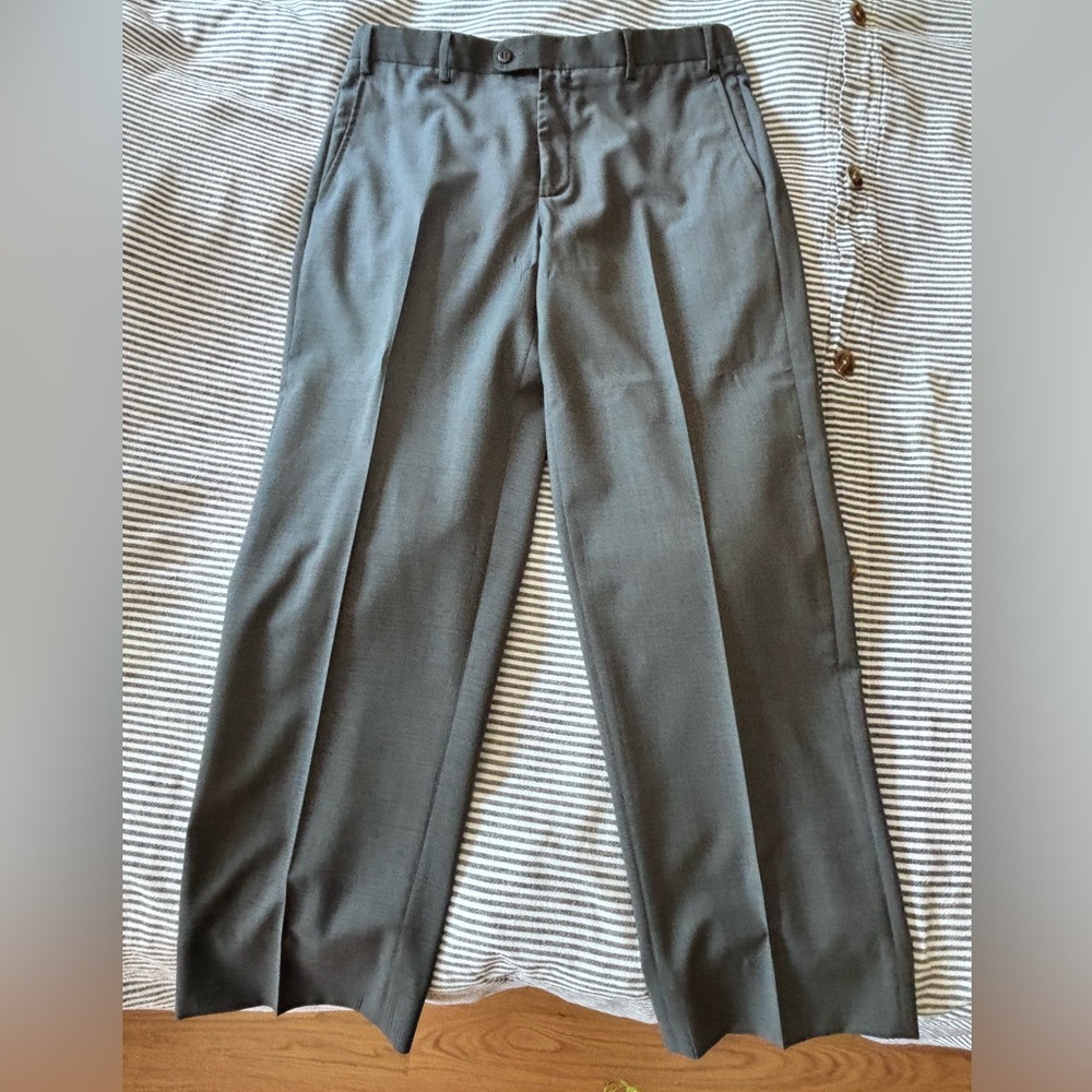 Zanella, made in Italy, for Nordstrom gray dress pant size 34